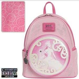NWT Loungefly EE Exclusive Wicked Glinda embroidered backpack